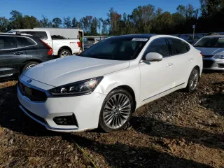2018 Kia Cadenza Limited with VIN KNALC4J11J5101178, listed as a Copart auction lot 75895184 with 68,632 mi miles and Salvage Title. Bid and sale history available at carsss.com. Image 1.