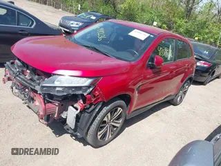 2020 Mitsubishi Outlander ES with VIN JA4AR3AUXLU018509, listed as a IAAI auction lot 42094236 with 90,415 mi miles and . Bid and sale history available at DreamBid. Image 2.