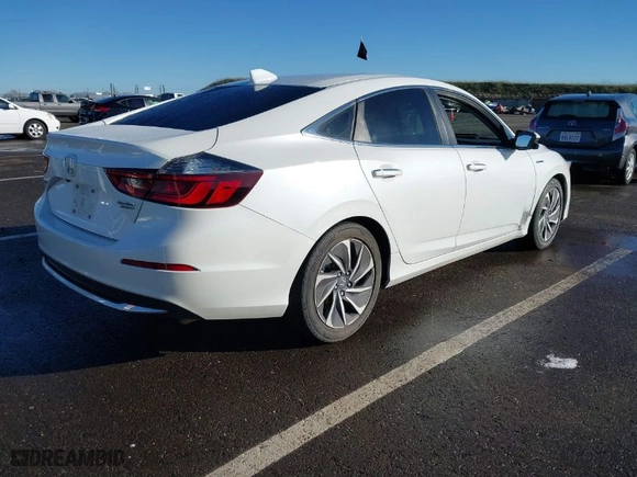 2019 Honda Insight Touring with VIN 19XZE4F92KE012764, listed as a IAAI auction lot 41506050 with 93,503 mi miles. Bid and sale history available at carsss.com. Image 4.