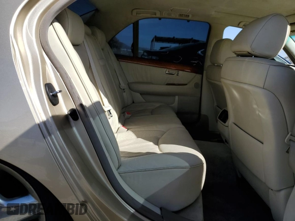 2004 Lexus LS 430 with VIN JTHBN36FX40145882, listed as a Copart auction lot 47638905 with 161,238 mi miles and Salvage Title. Bid and sale history available at DreamBid. Image 10.