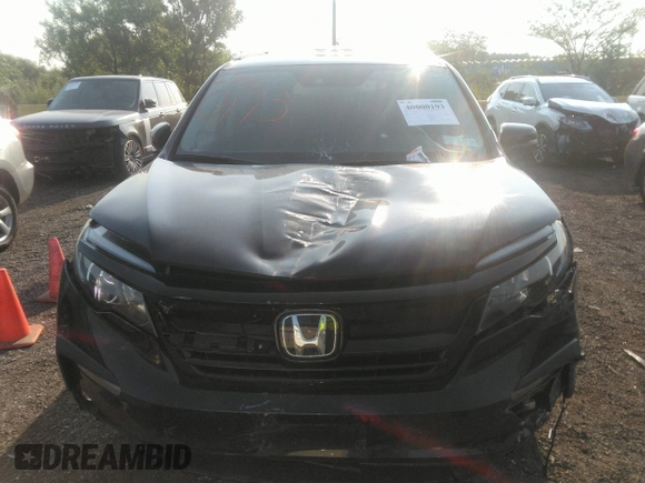 2022 Honda Pilot Special Edition with VIN 5FNYF6H25NB046913, listed as a IAAI auction lot 40000193 with 33,298 mi miles. Bid and sale history available at carsss.com. Image 11.