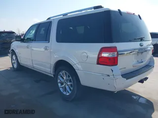 2017 Ford Expedition EL Limited with VIN 1FMJK1KT4HEA36988, listed as a IAAI auction lot 41797202 with 108,993 mi miles. Bid and sale history available at carsss.com. Image 3.
