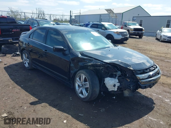 2011 Ford Fusion SPORT with VIN 3FAHP0KC4BR105574, listed as a IAAI auction lot 41941235 with 74,615 mi miles. Bid and sale history available at carsss.com. Image 1.