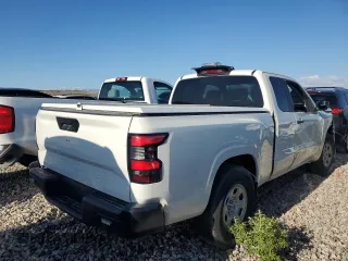 2024 Nissan Frontier S with VIN 1N6ED1CL9RN657883, listed as a Copart auction lot 52134545 with 7,602 mi miles and Clean title. Bid and sale history available at DreamBid. Image 3.