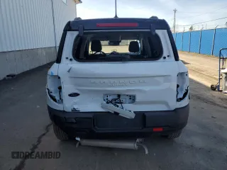 2024 Ford Bronco Sport Outer Banks with VIN 3FMCR9C62RRF31538, listed as a Copart auction lot 53771885 with 14,228 mi miles and Salvage title. Bid and sale history available at DreamBid. Image 6.
