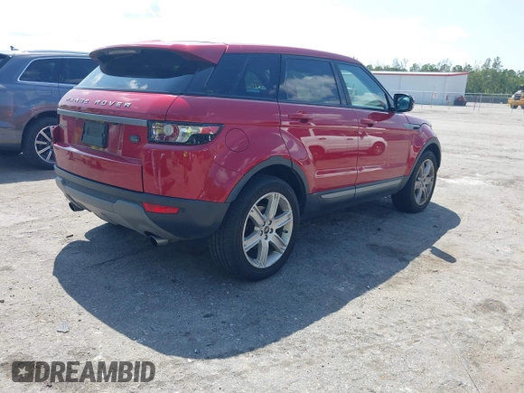 2013 Land Rover Range Rover Evoque Pure Plus with VIN SALVP2BG9DH807513, listed as a IAAI auction lot 41959346 with 94,957 mi miles. Bid and sale history available at carsss.com. Image 4.