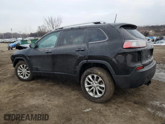 2021 Jeep Cherokee Latitude with VIN 1C4PJLCB4MD107030, listed as a Copart auction lot 41921275 with 59,631 mi miles and Salvage Title. Bid and sale history available at carsss.com. Image 2.