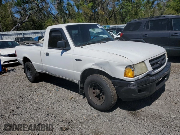 2001 Ford Ranger XL z VIN 1FTYR10D71PB77672, wystawiony jako Copart lot #56221145 z przebiegiem 267 375 mil mil oraz Nie do naprawy • Non repairable. Historia ofert i sprzedaży dostępna na DreamBid. Obrazek 4.