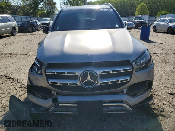 2020 Mercedes-Benz GLS 450 with VIN 4JGFF5KE4LA160942, listed as a Copart auction lot 50675324 with 28,631 mi miles and . Bid and sale history available at DreamBid. Image 5.