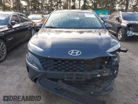 2023 Hyundai Kona SEL with VIN KM8K6CAB5PU935683, listed as a IAAI auction lot 41680852 with 59,057 mi miles and . Bid and sale history available at DreamBid. Image 12.