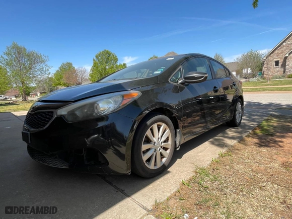 2015 Kia Forte LX with VIN KNAFX4A64F5415251, listed as a Copart auction lot 53203355 with 177,451 mi miles and Clean Title. Bid and sale history available at carsss.com. Image 2.