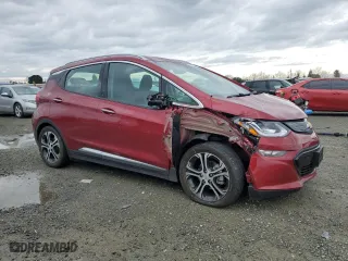 2021 Chevrolet Bolt EV Premier with VIN 1G1FZ6S03M4109964, listed as a Copart auction lot 43561605 with 19,290 mi miles and Salvage Title. Bid and sale history available at carsss.com. Image 4.