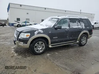 2007 Ford Explorer Eddie Bauer z VIN 1FMEU74847UB70914, wystawiony jako Copart lot #46287115 z przebiegiem 144 273 mil mil oraz Szkoda całkowita • Salvage title. Historia ofert i sprzedaży dostępna na DreamBid. Obrazek 1.