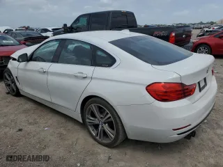 2017 BMW 4 Series 430i with VIN WBA4F7C55HG786295, listed as a Copart auction lot 53821775 with 0 mi miles and Clean Title. Bid and sale history available at carsss.com. Image 2.