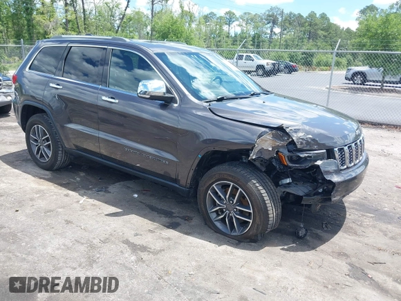 2019 Jeep Grand Cherokee Limited with VIN 1C4RJEBG7KC731425, listed as a IAAI auction lot 42252746 with 93,355 mi miles and . Bid and sale history available at DreamBid. Image 1.