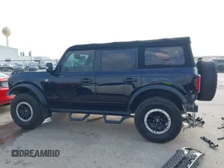 2022 Ford Bronco with VIN 1FMEE5DH3NLB88714, listed as a IAAI auction lot 41939878 with 42,917 mi miles and . Bid and sale history available at DreamBid. Image 15.