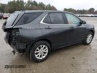 2018 Chevrolet Equinox LT with VIN 2GNAXSEV5J6317661, listed as a Copart auction lot 52283385 with 142,526 mi miles and Salvage Title. Bid and sale history available at carsss.com. Image 3.