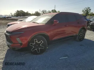 2023 Chevrolet Blazer RS with VIN 3GNKBERS1PS226319, listed as a Copart auction lot 54882465 with 18,453 mi miles and Salvage title. Bid and sale history available at DreamBid. Image 1.