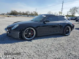 2005 Porsche 911 Turbo S with VIN WP0AB29935S742531, listed as a Copart auction lot 42687685 with 59,979 mi miles and Salvage Title. Bid and sale history available at carsss.com. Image 1.