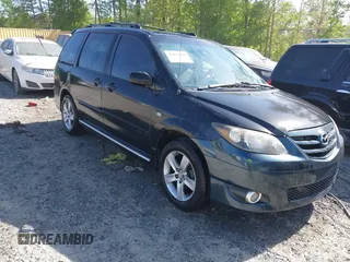 2004 Mazda MPV ES with VIN JM3LW28J840510744, listed as a IAAI auction lot 42052869 with 269,958 mi miles and . Bid and sale history available at carsss.com. Image 1.
