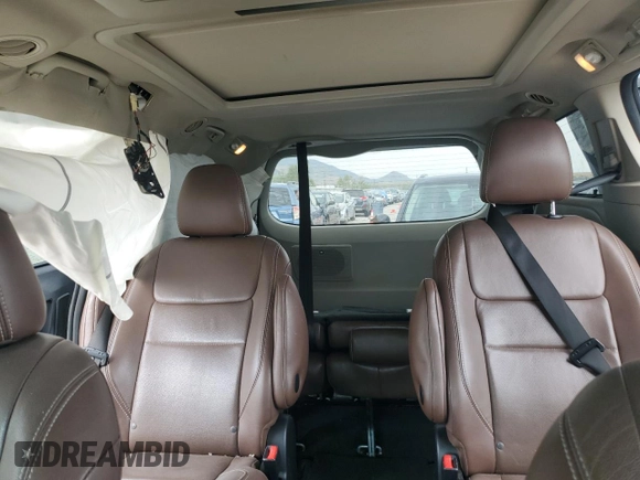 2015 Toyota Sienna Limited с VIN 5TDDK3DC6FS116164, выставлен на аукционе Copart как лот 63149625 с пробегом 92 786 миль миль и Списание • Salvage title. История ставок и продаж доступна на DreamBid. Изображение 10.