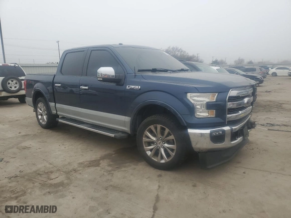 2016 Ford F-150 XLT with VIN 1FTEW1EF2GFA57606, listed as a Copart auction lot 44075235 with 150,495 mi miles and Salvage Title. Bid and sale history available at carsss.com. Image 4.