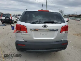 2012 Kia Sorento LX with VIN 5XYKT4A19CG233176, listed as a Copart auction lot 44507375 with 0 mi miles and Clean Title. Bid and sale history available at carsss.com. Image 6.