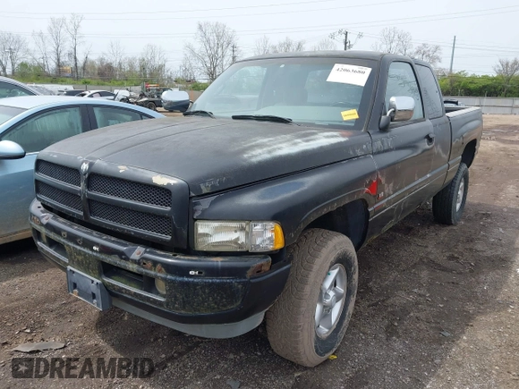 1997 Dodge 1500 with VIN 3B7HF13Z9VG722815, listed as a IAAI auction lot 42063680 with 205,120 mi miles. Bid and sale history available at carsss.com. Image 2.