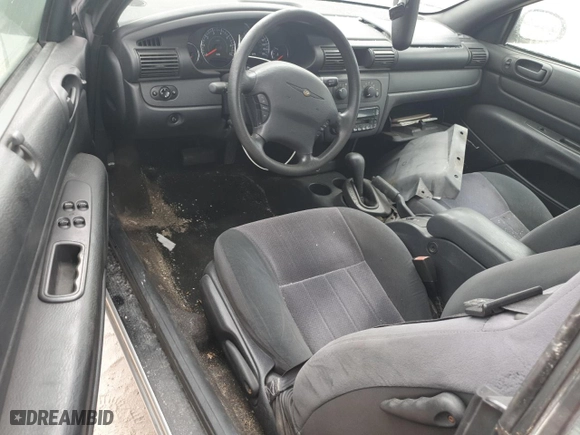2004 Chrysler Sebring LX with VIN 1C3EL45X24N108546, listed as a Copart auction lot 76818264 with 0 mi miles and Non Repairable. Bid and sale history available at carsss.com. Image 8.