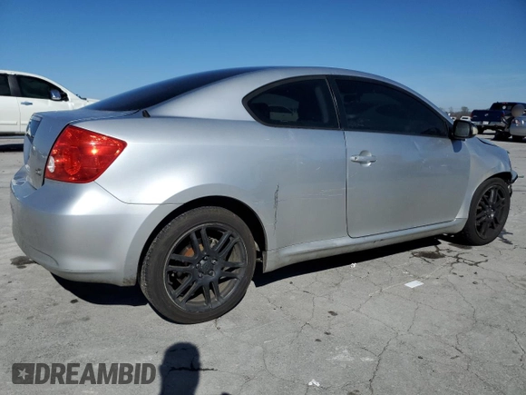 2006 Scion tC with VIN JTKDE177260130021, listed as a Copart auction lot 50094275 with 212,399 mi miles and Clean Title. Bid and sale history available at carsss.com. Image 3.