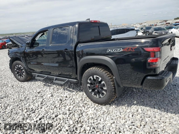2023 Nissan Frontier Pro-4X with VIN 1N6ED1EK9PN653818, listed as a Copart auction lot 50932735 with 55,466 mi miles and Salvage title. Bid and sale history available at DreamBid. Image 2.