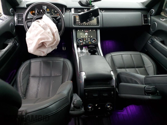 2022 Land Rover Range Rover Sport HSE Silver Edition with VIN SALWR2SU5NA221955, listed as a Copart auction lot 44607745 with 46,881 mi miles and Clean title. Bid and sale history available at DreamBid. Image 8.