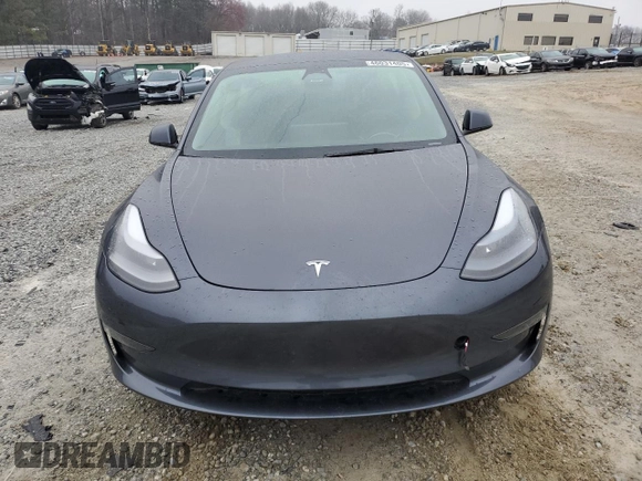 2023 Tesla Model 3 with VIN 5YJ3E1EA4PF641279, listed as a Copart auction lot 46031405 with 35,578 mi miles and Salvage Title. Bid and sale history available at DreamBid. Image 5.
