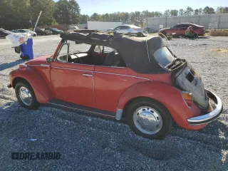 1973 Volkswagen Beetle with VIN 1532621381, listed as a Copart auction lot 76467054 with Not Provided miles and Salvage Title. Bid and sale history available at DreamBid. Image 2.