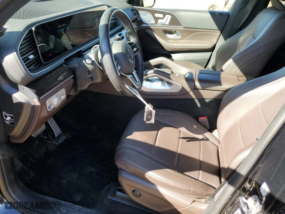 2022 Mercedes-Benz GLS with VIN 4JGFF5KE8NA726376, listed as a Copart auction lot 50132395 with 45,710 mi miles and Salvage Title. Bid and sale history available at carsss.com. Image 7.