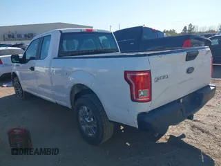 2017 Ford F-150 XL with VIN 1FTEX1C87HKD53036, listed as a IAAI auction lot 41815952 with 153,813 mi miles. Bid and sale history available at carsss.com. Image 3.