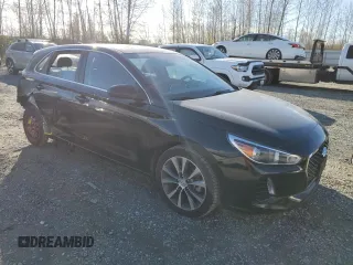 2018 Hyundai Elantra GT with VIN KMHH35LE8JU028763, listed as a Copart auction lot 79404544 with 45,838 mi miles and Salvage Title. Bid and sale history available at carsss.com. Image 4.