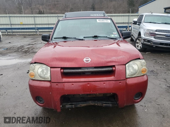 2004 Nissan Frontier SVE with VIN 1N6MD27Y94C444430, listed as a Copart auction lot 46580725 with 187,237 mi miles and Salvage title. Bid and sale history available at DreamBid. Image 5.