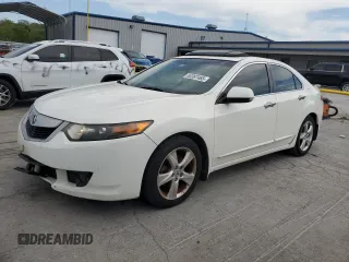 2010 Acura TSX with VIN JH4CU2F68AC026112, listed as a Copart auction lot 53367465 with 134,497 mi miles and Salvage Title. Bid and sale history available at carsss.com. Image 1.