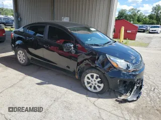 2017 Kia Rio LX with VIN KNADM4A38H6054870, listed as a Copart auction lot 61201624 with 94,540 mi miles and Non Repairable. Bid and sale history available at carsss.com. Image 4.