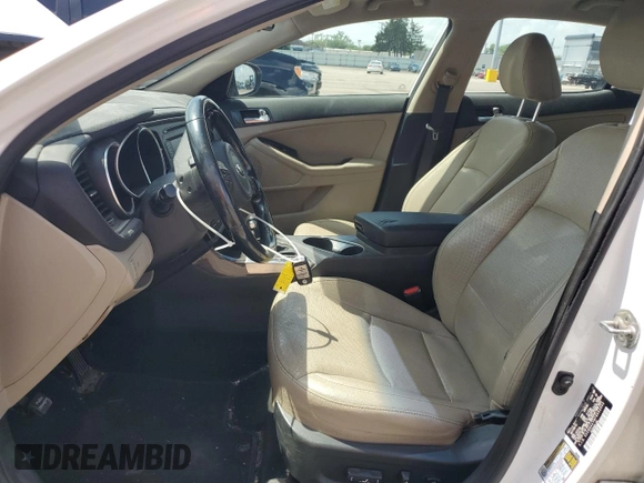 2015 Kia Optima EX with VIN 5XXGN4A78FG352642, listed as a Copart auction lot 62092135 with 171,831 mi miles and Salvage title. Bid and sale history available at DreamBid. Image 7.