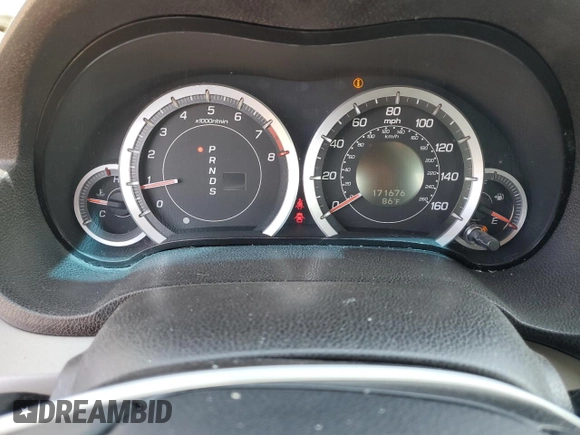 2010 Acura TSX with VIN JH4CU2F61AC006106, listed as a Copart auction lot 65213035 with 171,676 mi miles and Salvage title. Bid and sale history available at DreamBid. Image 9.