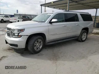 2019 Chevrolet Suburban LT with VIN 1GNSCHKC2KR242459, listed as a Copart auction lot 44406145 with 152,781 mi miles and Salvage Title. Bid and sale history available at DreamBid. Image 1.