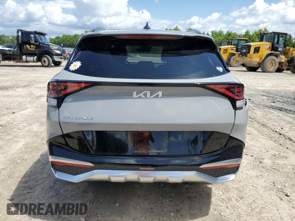 2023 Kia Sportage SX-Prestige with VIN 5XYK53AF5PG036642, listed as a Copart auction lot 59383745 with 40,781 mi miles and Salvage title. Bid and sale history available at DreamBid. Image 6.