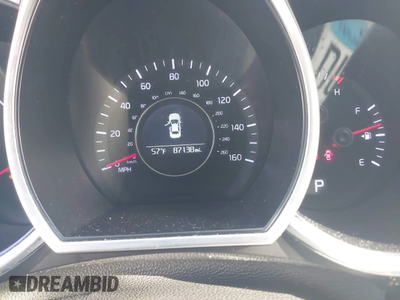 2015 Kia Optima EX with VIN 5XXGN4A75FG370371, listed as a IAAI auction lot 41803400 with 87,138 mi miles. Bid and sale history available at carsss.com. Image 7.