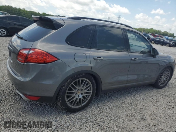 2012 Porsche Cayenne S Hybrid with VIN WP1AE2A24CLA93950, listed as a Copart auction lot 64725885 with Not provided miles and Clean title. Bid and sale history available at DreamBid. Image 3.