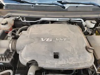 2019 Chevrolet Colorado 2WD Work Truck z VIN 1GCGSBEN5K1345854, wystawiony jako Copart lot #63492135 z przebiegiem 90 924 mil mil oraz Szkoda całkowita • Salvage title. Historia ofert i sprzedaży dostępna na DreamBid. Obrazek 16.