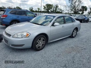 2015 Chevrolet Impala LT с VIN 2G1WB5E33F1141560, выставлен на аукционе Copart как лот 58929435 с пробегом 220 596 миль миль и Списание • Salvage title. История ставок и продаж доступна на DreamBid. Изображение 1.
