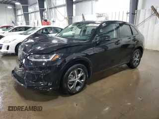 2025 Honda HR-V EX-L z VIN 3CZRZ2H75SM729745, wystawiony jako Copart lot #54782715 z przebiegiem 6 727 mil mil oraz Szkoda całkowita • Salvage title. Historia ofert i sprzedaży dostępna na DreamBid. Obrazek 1.