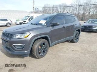 2019 Jeep Compass Latitude with VIN 3C4NJDBB4KT593022, listed as a IAAI auction lot 41627841 with 69,443 mi miles and . Bid and sale history available at DreamBid. Image 17.